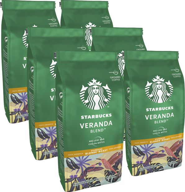 Starbucks Veranda Blend -jauhettu kahvi, 1,2 kg -tarjous hintaan 19,99€