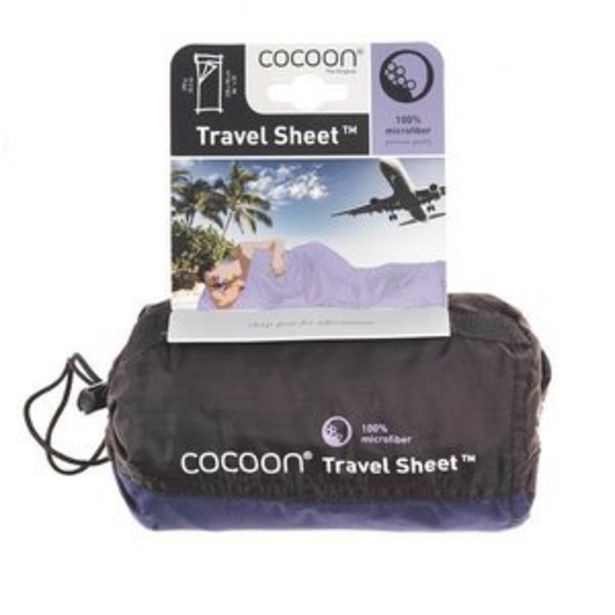 Cocoon Matkalakana / aluslakana makuupussiin travel sheet -tarjous hintaan 28,9€