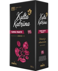 Kulta Katriina Tumma Paahto 500g Suodatinkahvi tuote hintaan 5,49€ liikkeestä Kärkkäinen