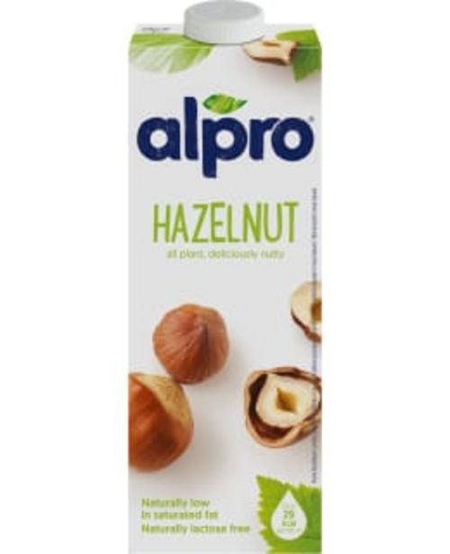 Alpro Original 1l Hasselpähkinäjuoma -tarjous hintaan 2,45€