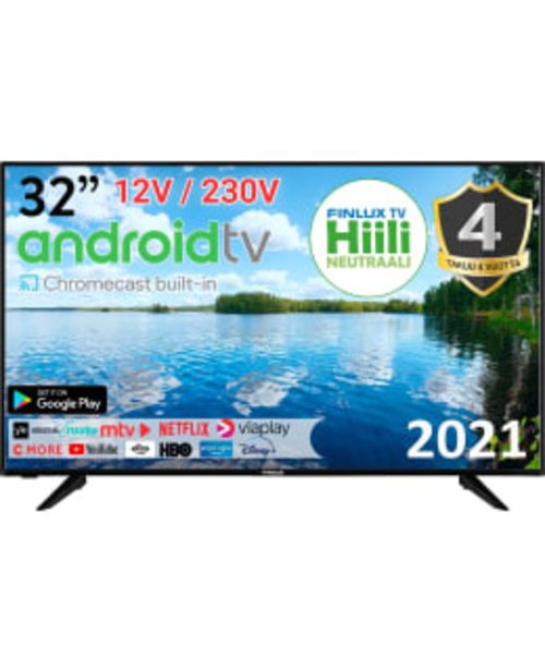 Finlux 32-faf-9160-12  32" Android Smart Led Tv -tarjous hintaan 279€