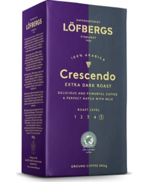 Löfbergs Crescendo 500g Kahvi -tarjous hintaan 5,15€