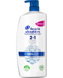 Head & Shoulders Classic Clean 1000 Ml 2in1 Shampoo Pumppupullo tuote hintaan 12,9€ liikkeestä Kärkkäinen