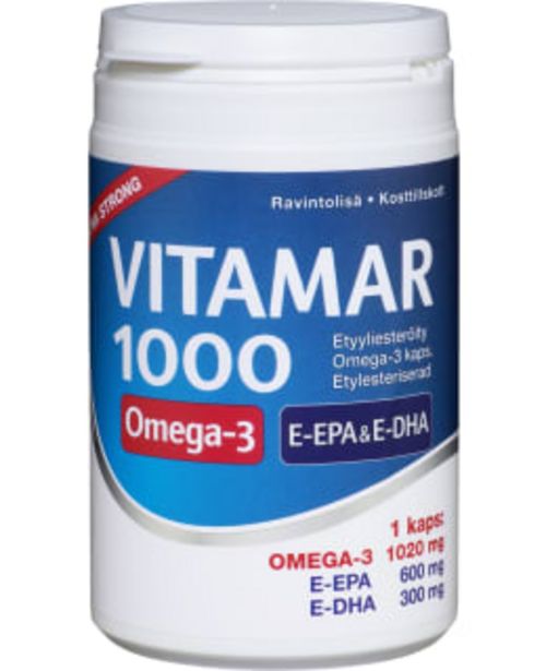 Vitamar 1000 100 Kaps. Ravintolisä -tarjous hintaan 16,9€