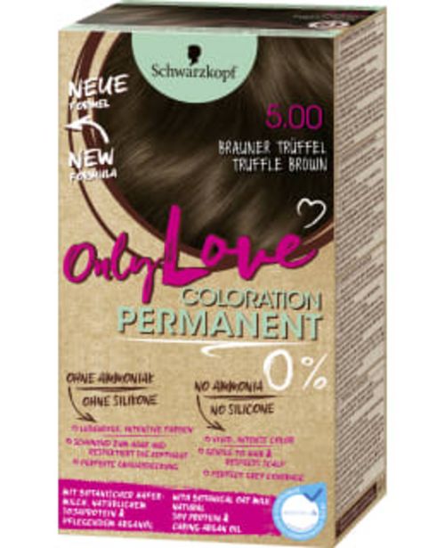 Schwarzkopf Only Love 5.0 Vaaleanruskea Hiusväri -tarjous hintaan 8,95€