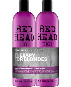 Tigi Bed Head Dumb Blonde 2-pack Shampoo Ja Hoitoaine tuote hintaan 19,9€ liikkeestä Kärkkäinen