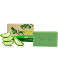 Oliveplus Aloe Vera 100 G Oliiviöljy-palasaippua tuote hintaan 4,9€ liikkeestä Kärkkäinen