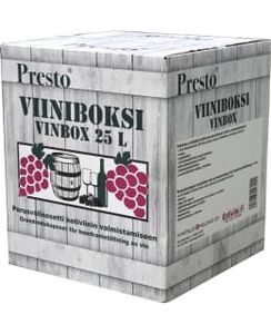 Presto Viiniboksi Viinipanimo tuote hintaan 62,9€ liikkeestä Kärkkäinen