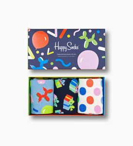 3-Pack Happy Birthday Socks Gift Set tuote hintaan 26,25€ liikkeestä Happy Socks
