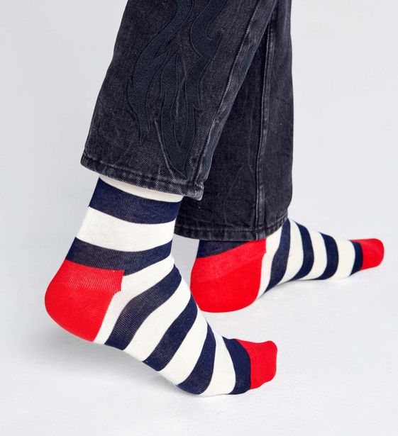 Stripe Sock tuote hintaan 9,6€ liikkeestä Happy Socks