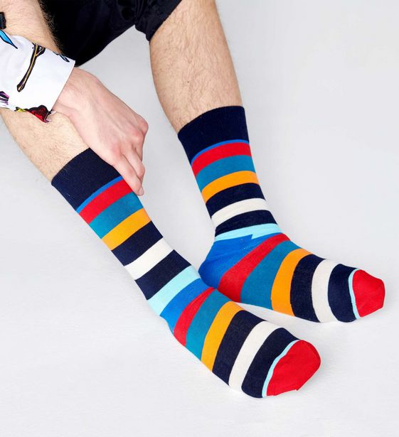 Stripe Sock tuote hintaan 8,4€ liikkeestä Happy Socks