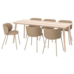 Pöytä + 6 tuolia tuote hintaan 723€ liikkeestä IKEA
