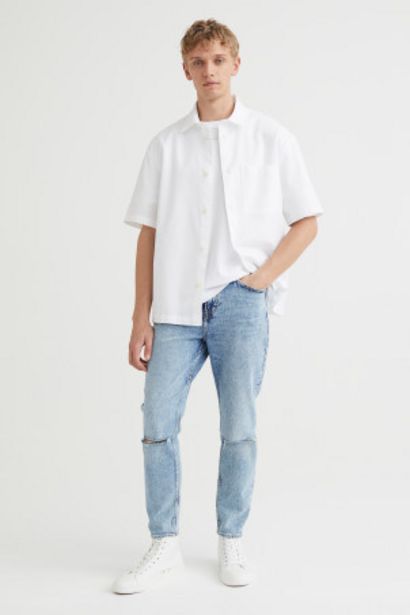 Slim Tapered Cropped Jeans tuote hintaan 24,99€ liikkeestä H&M