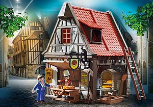 70954 Medieval Bakery tuote hintaan 40€ liikkeestä Playmobil