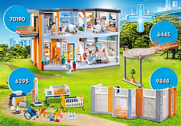 PM2014P Bundle Hospital tuote hintaan 225€ liikkeestä Playmobil