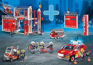 PM2018I Bundle Firefighter tuote hintaan 215€ liikkeestä Playmobil