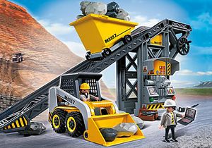 4041 Conveyor Belt with Mini Excavator tuote hintaan 43,99€ liikkeestä Playmobil