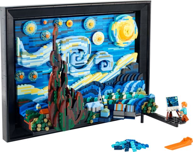 Vincent van Gogh – Tähtikirkas yö tuote hintaan 169,99€ liikkeestä Lego