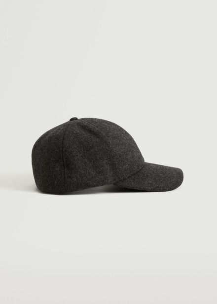 Wool-blend baseball cap tuote hintaan 12,99€ liikkeestä Mango