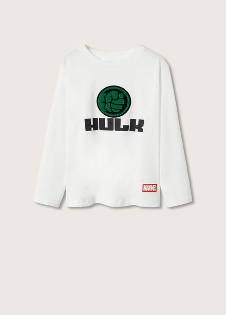 Hulk cotton t-shirt tuote hintaan 9,99€ liikkeestä Mango