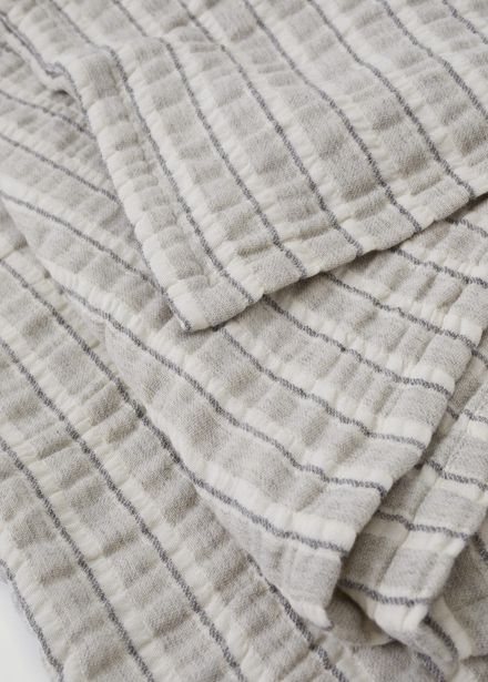 Stripped cotton bedspread 230x250cm tuote hintaan 59,99€ liikkeestä Mango