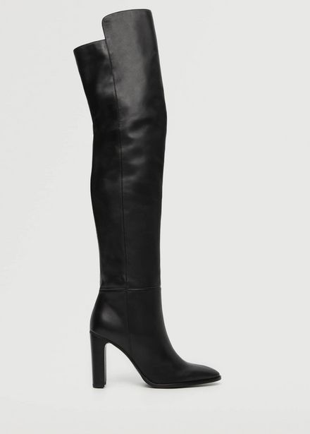 High heel leather boot tuote hintaan 99,99€ liikkeestä Mango