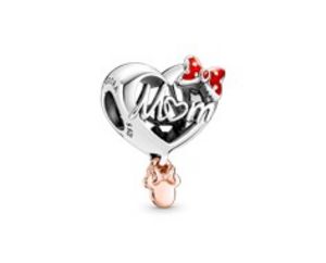 Disneyn Minni Hiiri ja Mum -sydänhela tuote hintaan 49€ liikkeestä Pandora