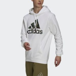 Essentials Fleece Camo-Print Hoodie tuote hintaan 30€ liikkeestä Adidas