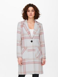 Checked wool blend coat tuote hintaan 35€ liikkeestä Only