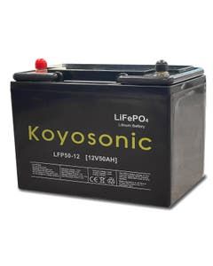 Koyosonic litium akku LiFeP04-Litium ioni-LFP 12V 50Ah tuote hintaan 299€ liikkeestä Puuilo