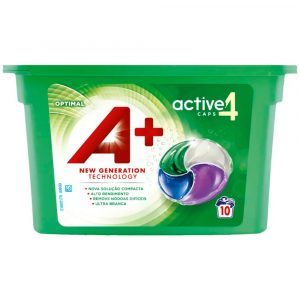 A+ ACTIVE4 CAPS    10KPL WHITE tuote hintaan 4,69€ liikkeestä Löytötex